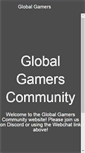 Mobile Screenshot of globalgamers.net